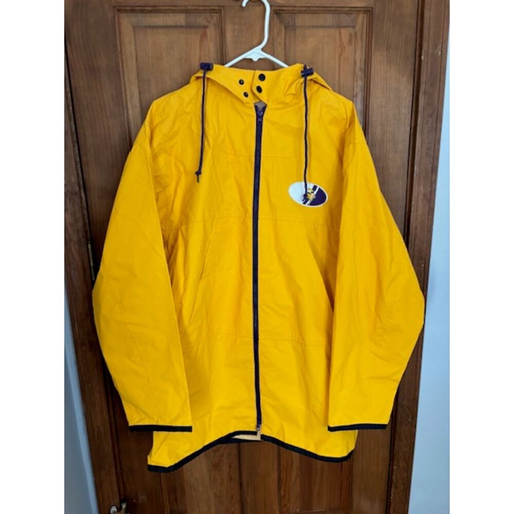 Minnesota Vikings NFL Rain Coat Size Large